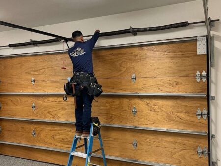 Garage Door Wood Installation